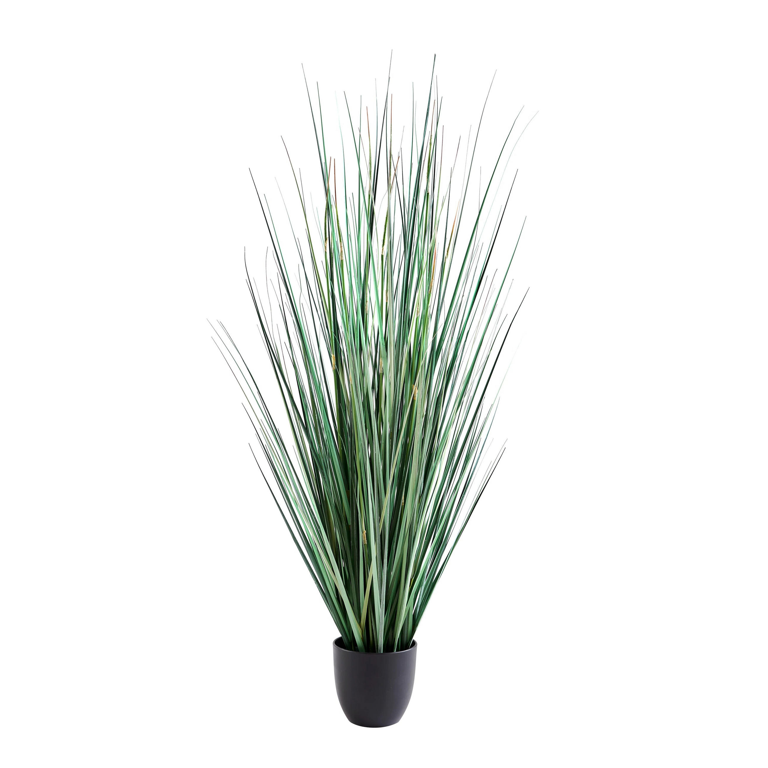 KUNSTPFLANZE Künstliches Gras – Odalinde 120 cm - Grün, Kunststoff (120cm) - aplanta