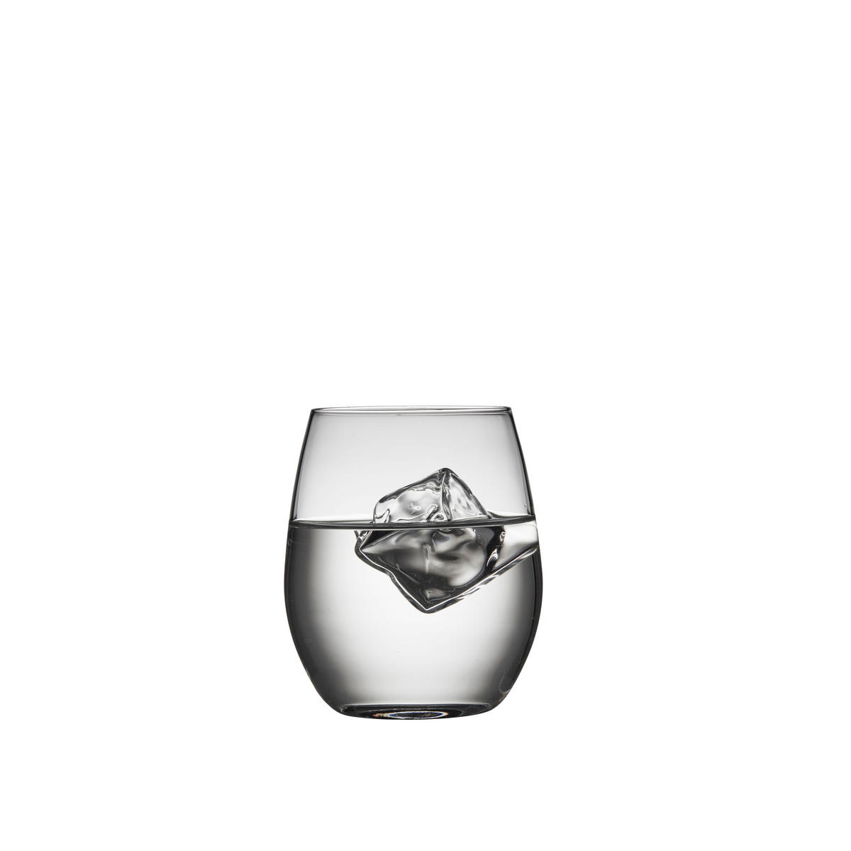 WASSERGLAS Juvel 6er Set, Glas, Klar, 390 ml - Transparent, Glas (0.39L) - Lyngby Glas