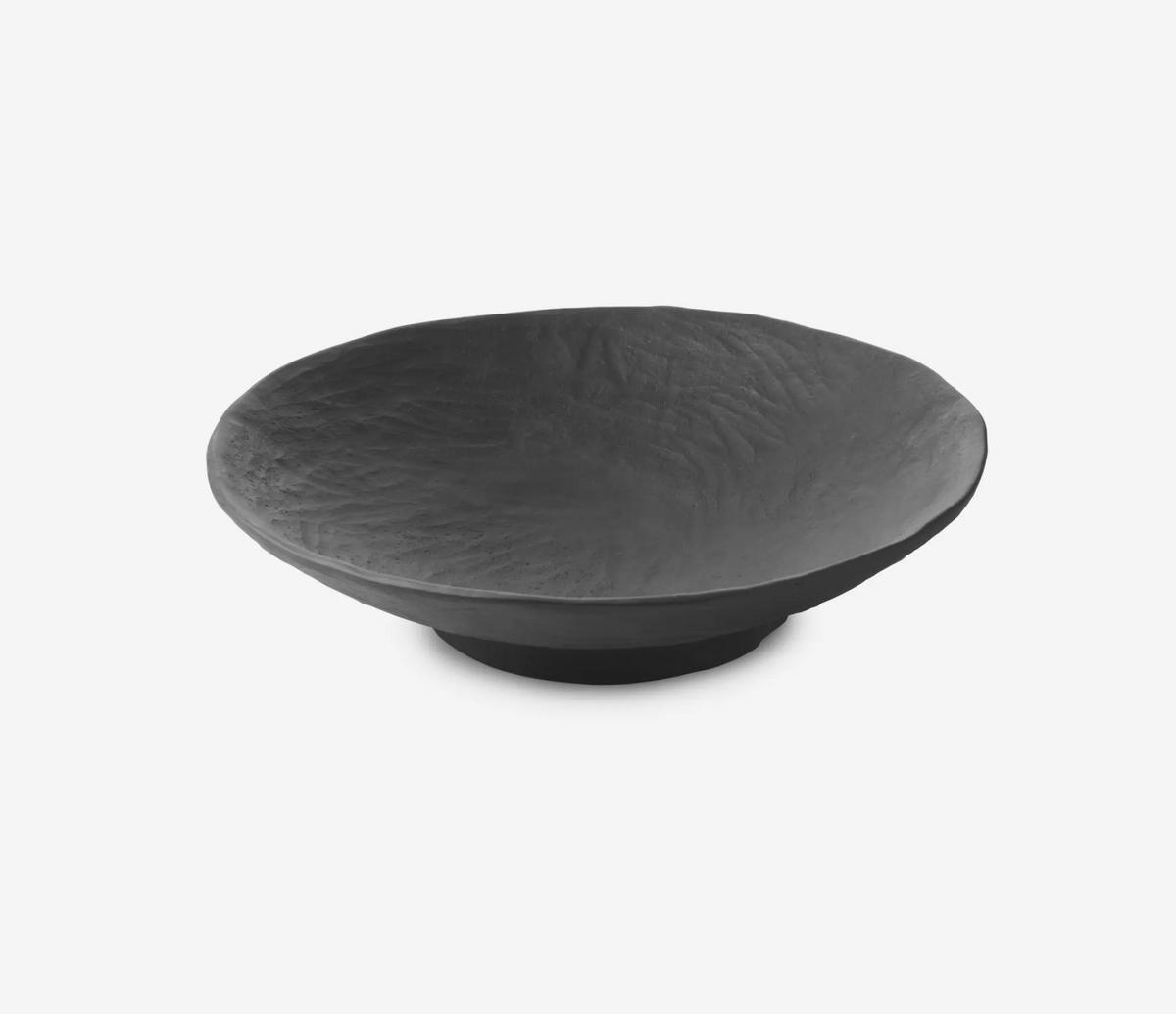 COUPTELLER YLI 26,5 CM Matt schiefer style - Schieferfarben, Keramik (27cm) - Revol Porcelaine France