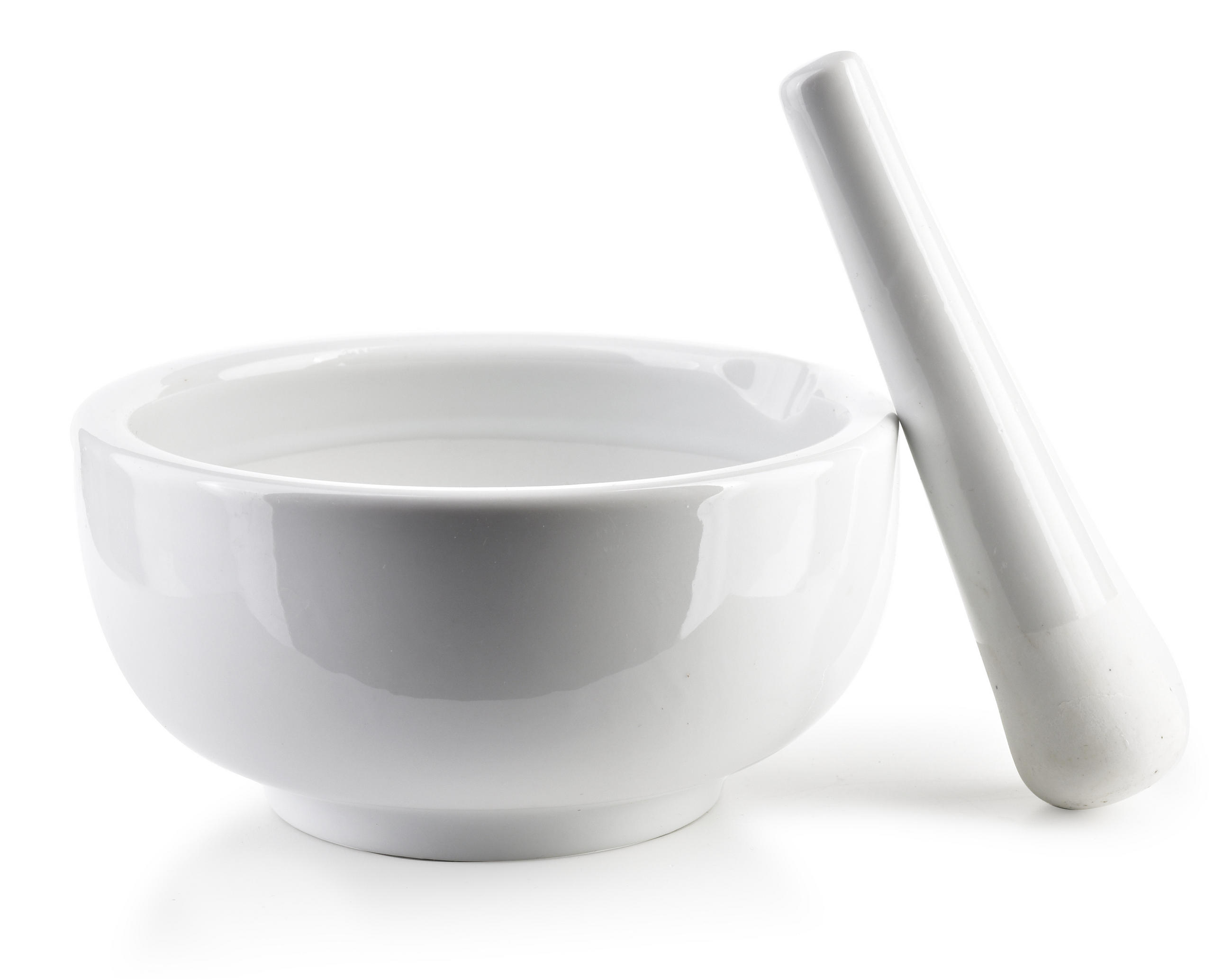 MÖRSER Basic Weiß 15/15/7.8 cm Keramik - Weiß, Keramik (15/7.8/15cm) - Mondex