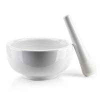 MÖRSER Basic Weiß 15/15/7.8 cm Keramik - Weiß, Keramik (15/7.8/15cm) - Mondex