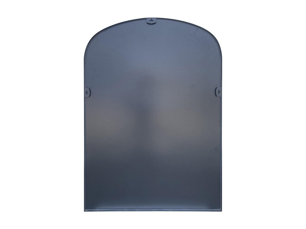 WANDSPIEGEL - 118 x 3 - metall - schwarz Sonava - Schwarz, Metall (118/170/3cm) - Vente-Unique