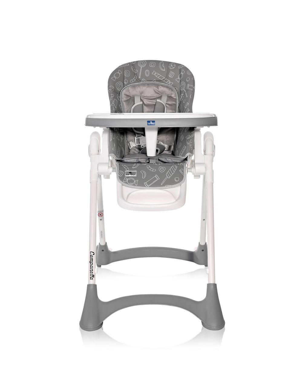 Thumbnail - Lorelli Hochstuhl, Grau, Metall, 57x104x85 cm, Babymöbel, Hochstühle & Zubehör, Hochstühle