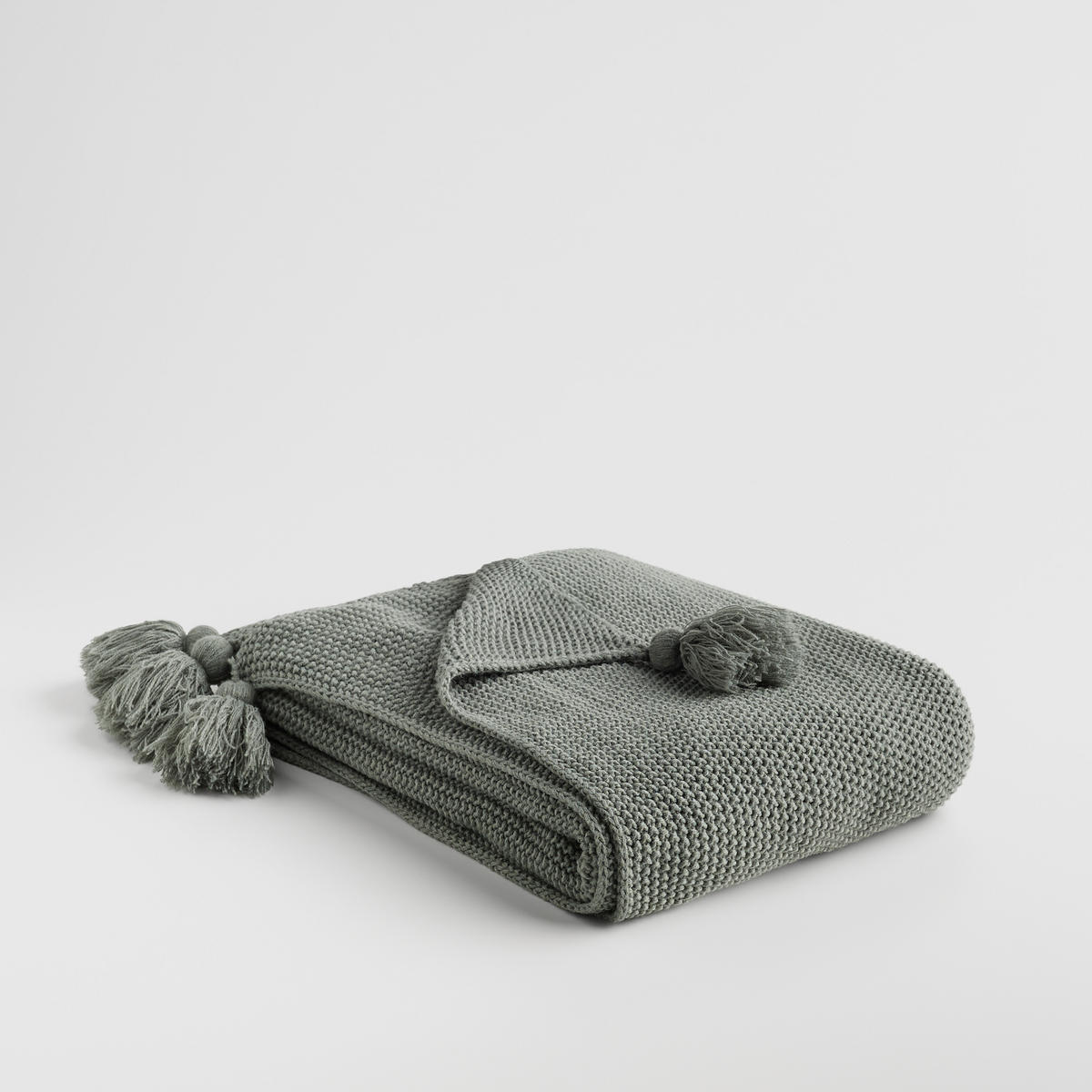 DECKE Zoltane - Dunkelgrün, Textil (130/170cm) - home&you