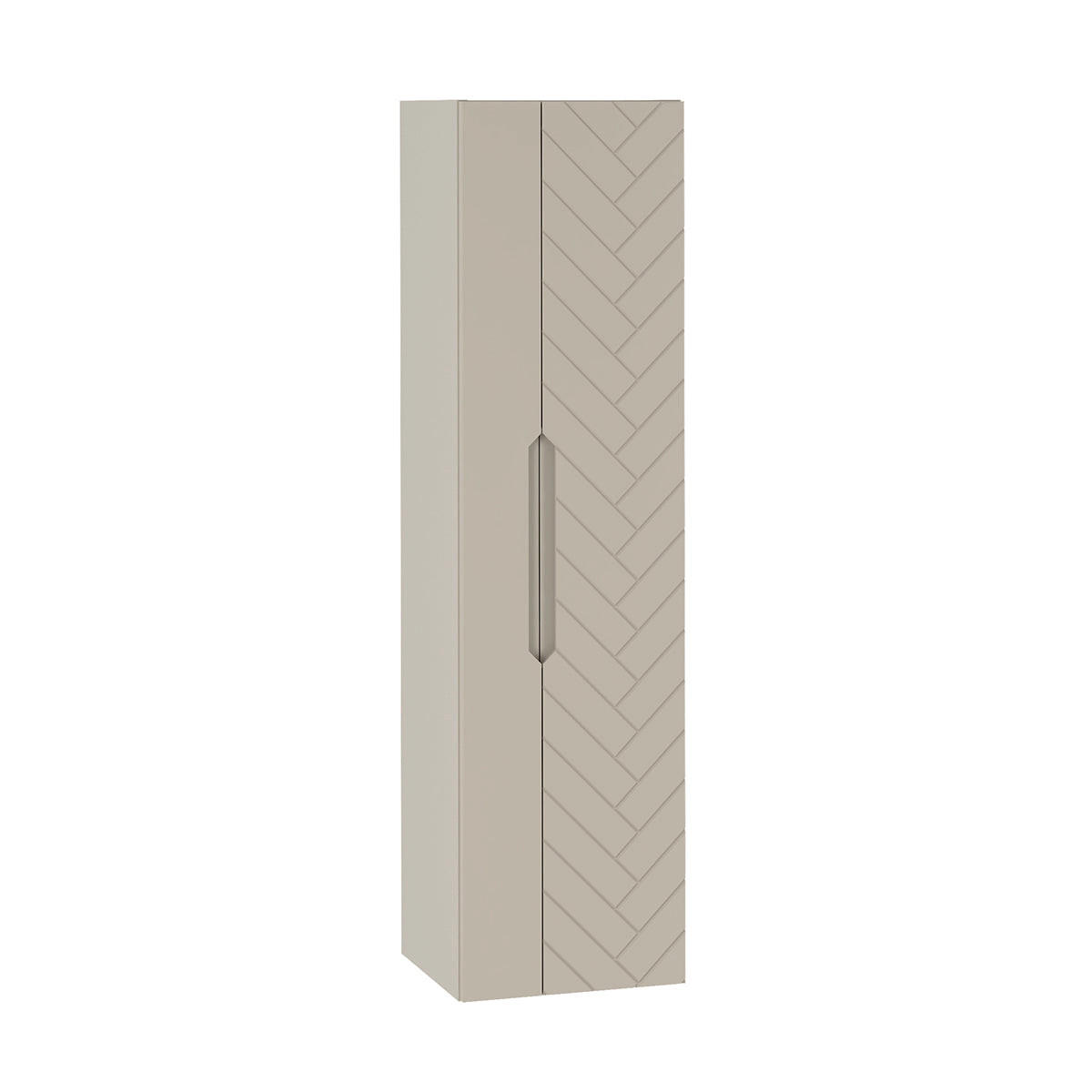 BADMÖBEL 60.6cm Daria 2er-Set Kaschmir - Beige, Holzwerkstoff (60.6/84.2/45.8cm) - Petits-meubles