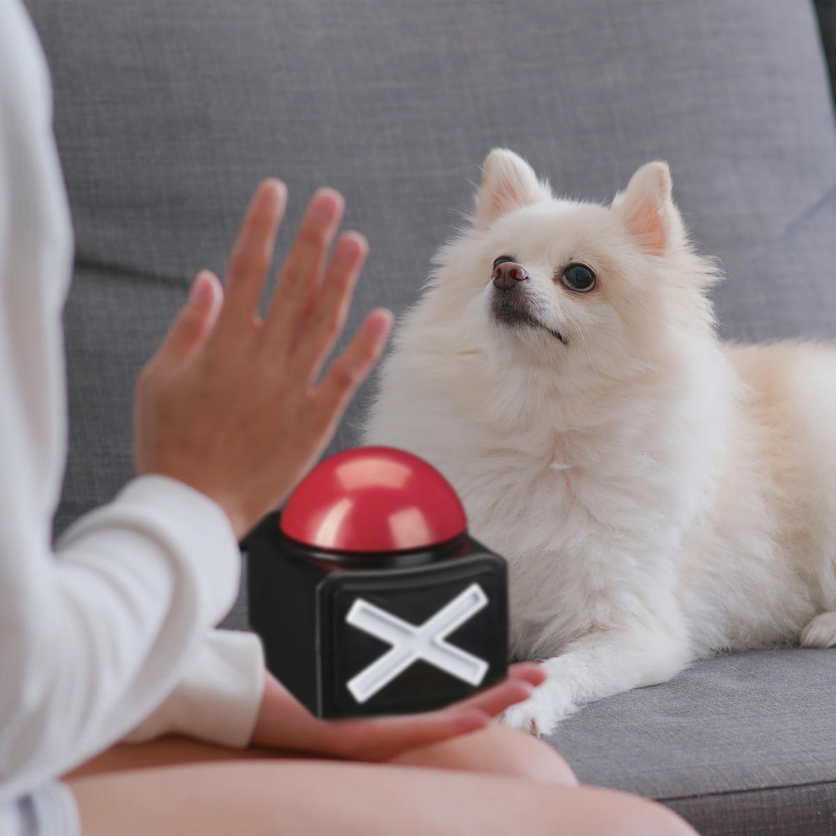 BUZZER - Multicolor, Kunststoff (9.5/10.5cm) - Relaxdays