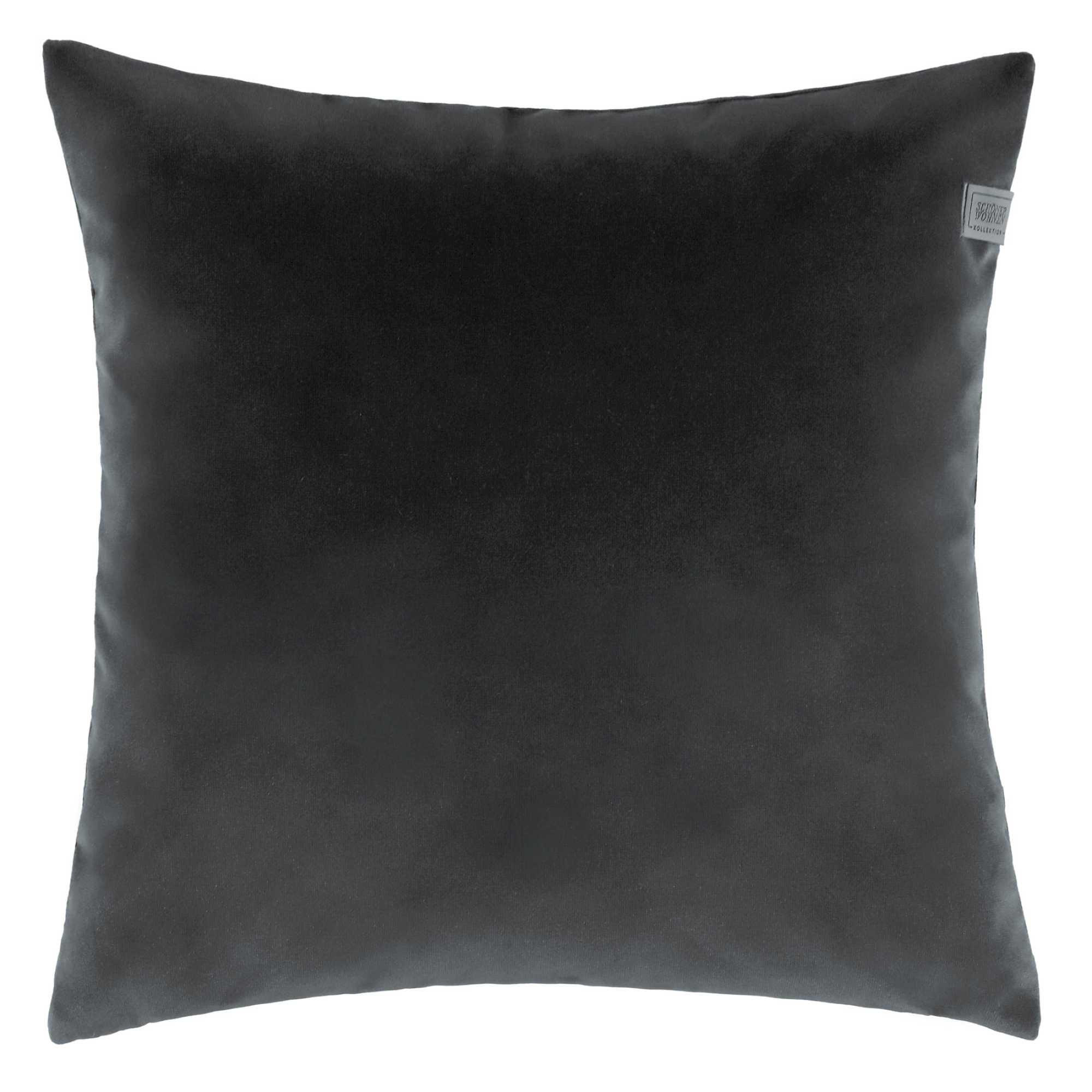 KISSENHÜLLE SOUL - Anthrazit, Textil (45/45cm) - Schöner Wohnen