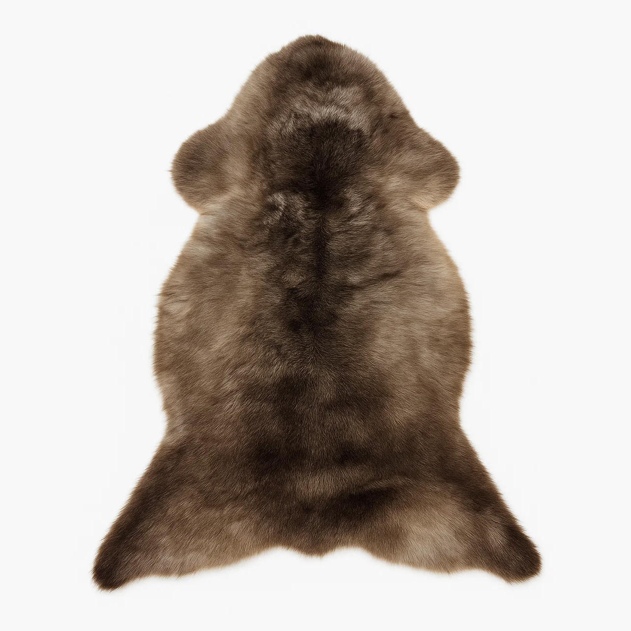 SCHAFFELL Natur Taupe ca. 110 cm - Taupe, Fell (60/110cm) - Provellus