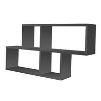 WANDREGAL ERNIE Anthrazit 100/20/53 cm - Anthrazit, Holzwerkstoff (20/53/100cm) - Coemo