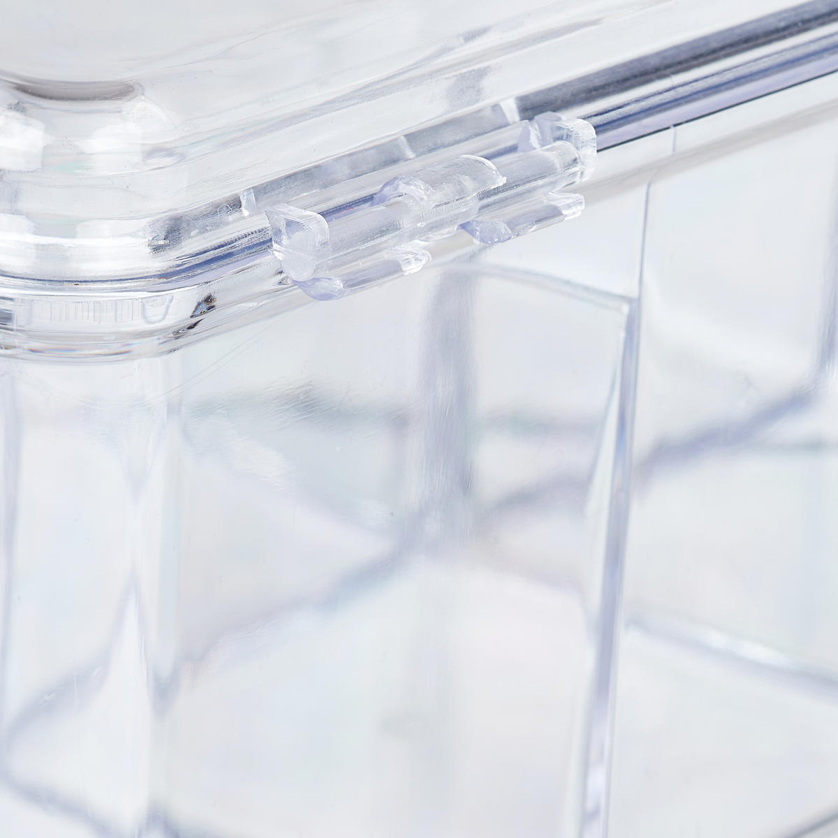 TEEBOX - Transparent, Kunststoff (21.5/9/15cm) - Relaxdays