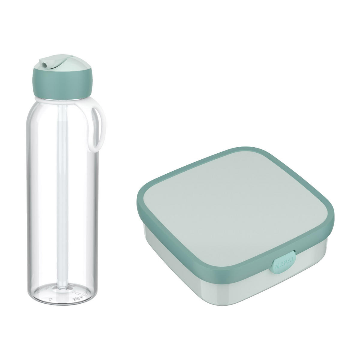 LUNCHSET XL Campus (2025) Cool Mint 2er Set - Mintgrün, Kunststoff (1/1/1cm) - Mepal