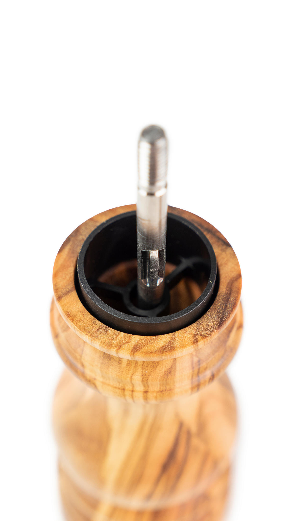 MÜHLENSET Paris 22cm Pfeffer- & Salzmühle Olivenholz Stahlmahlwerk - Braun, Holz (5.9/22/5.9cm) - PEUGEOT