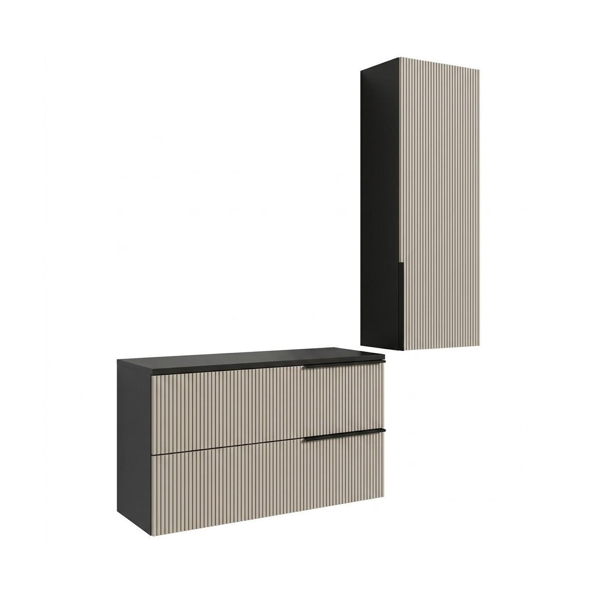 mzm24 Badmöbel-Set Kaschmir 200x150x45 cm