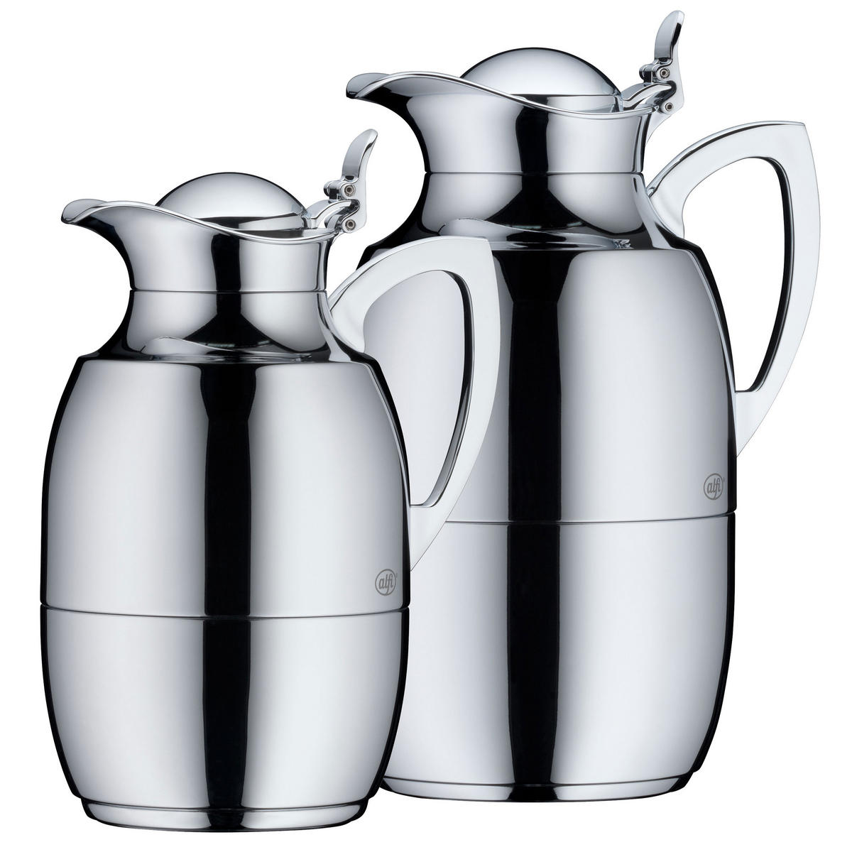 ISOLIERKANNE JUWEL s/s chrome plated 0.65 L - Silberfarben, Metall (0.65L) - Alfi