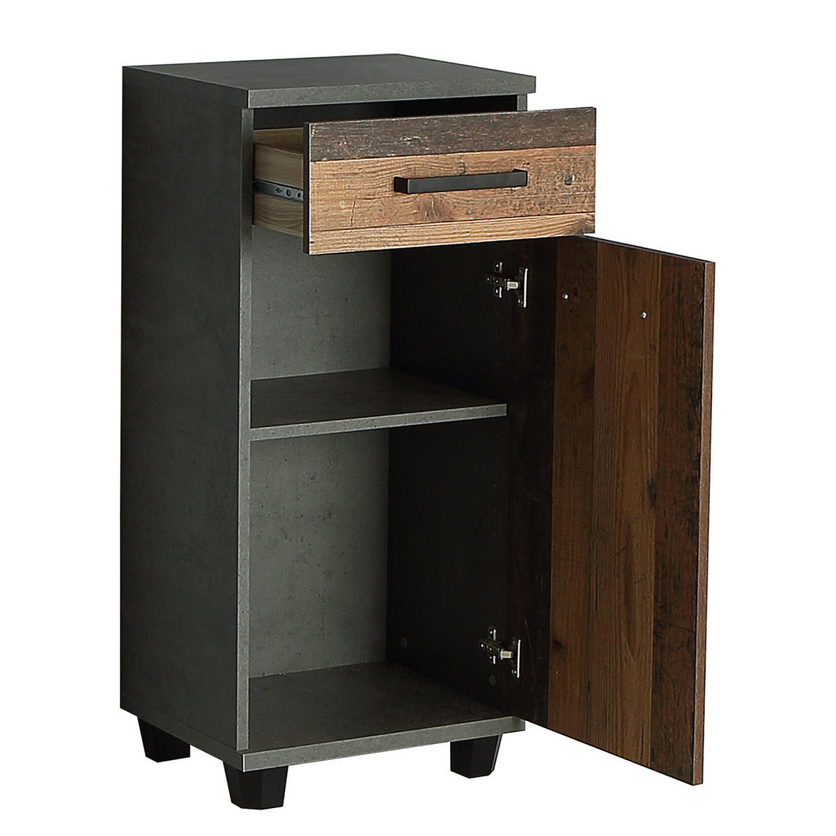 UNTERSCHRANK - Braun, Holzwerkstoff (40/91/35cm) - home24