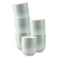 KAFFEEBECHER OHNE HENKEL Sento Home Aura mint 400 ml 6er Set - Mintgrün, Keramik (0.4L) - Seltmann Weiden