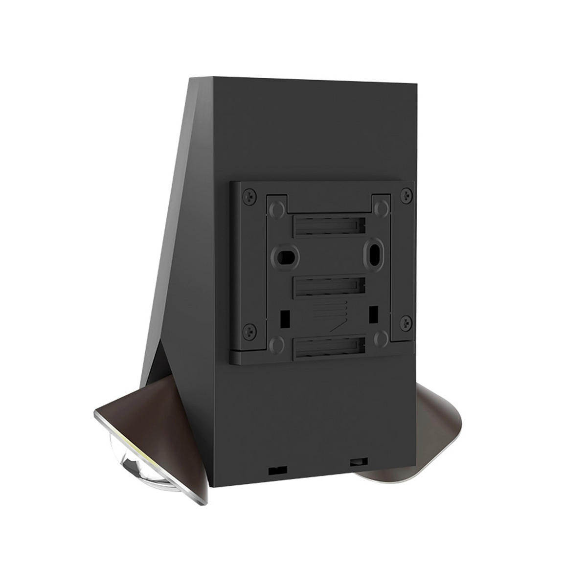 STRIKER 800LM Solar-Sensor-Wandleuchte - Schwarz, Kunststoff (14/12/6cm) - Lumisky