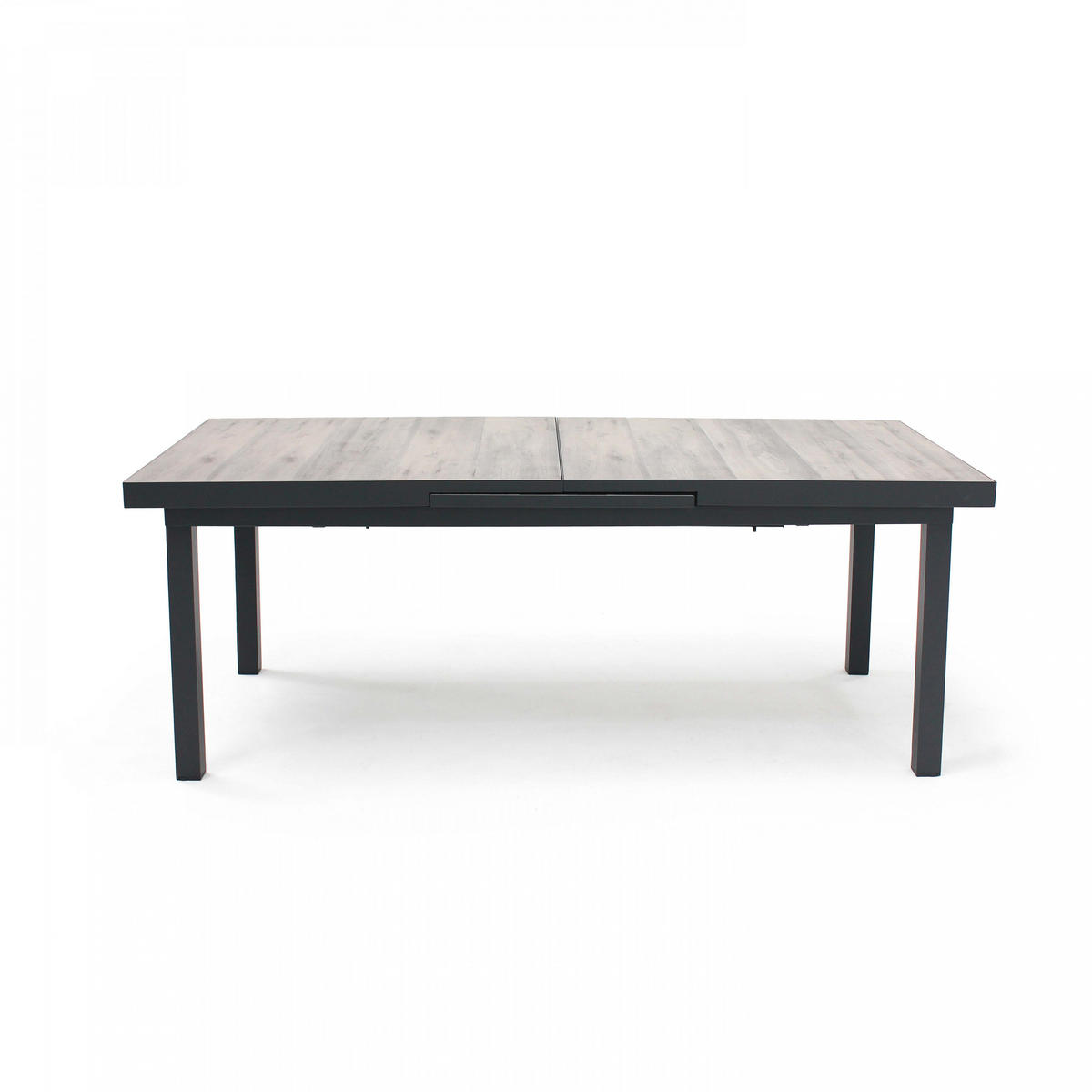 GARTENTISCH ., Grau - Grau, Metall (260/100/75cm) - Oviala