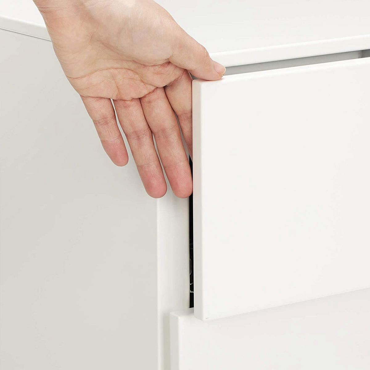 ROLLCONTAINER - Weiß, Metall (45/55/39cm) - Hansiro