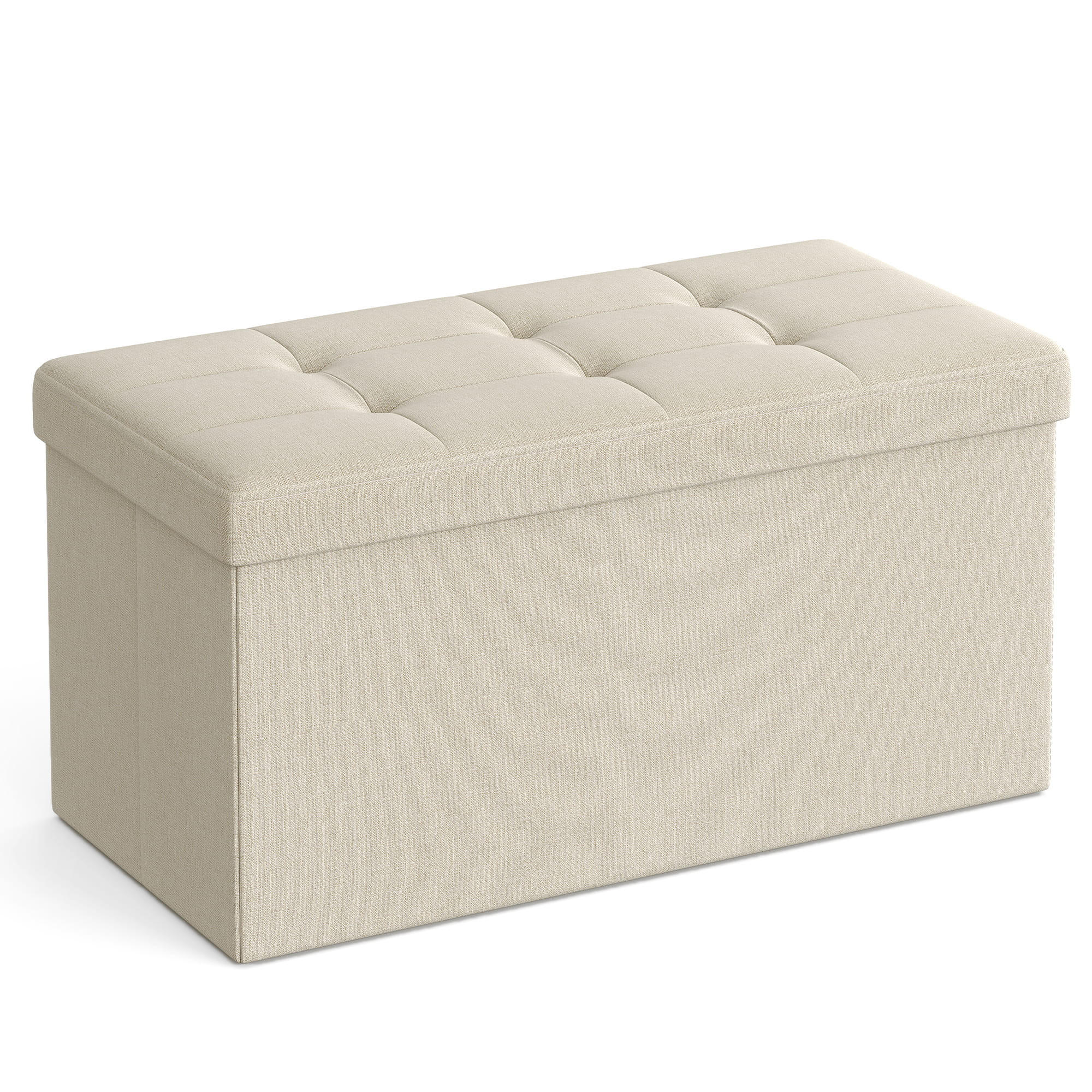XXXLutz Truhenbank Beige 76x38x38 cm