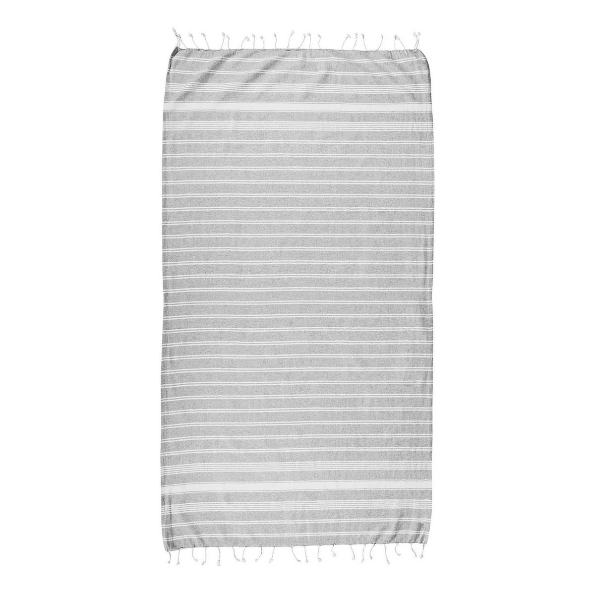 HAMAMTUCH Surfside - Grau, Textil (90/170cm) - Butlers
