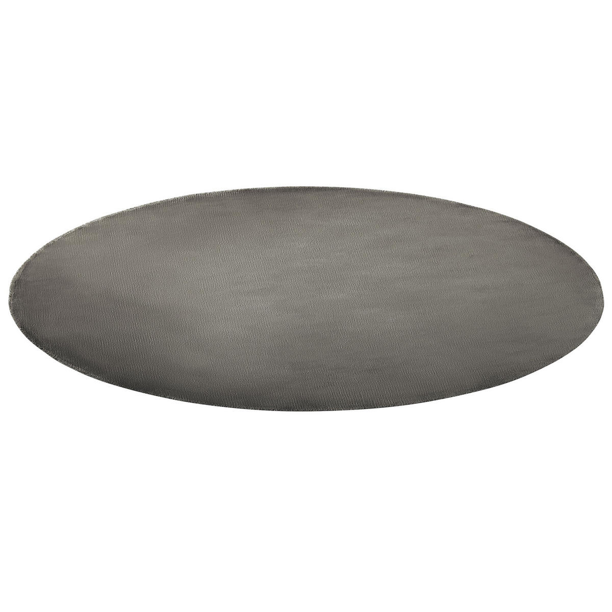 KURZFLOR-TEPPICH Gesi II 140/140 cm - Grau, Naturmaterialien (140/140cm) - Beliani