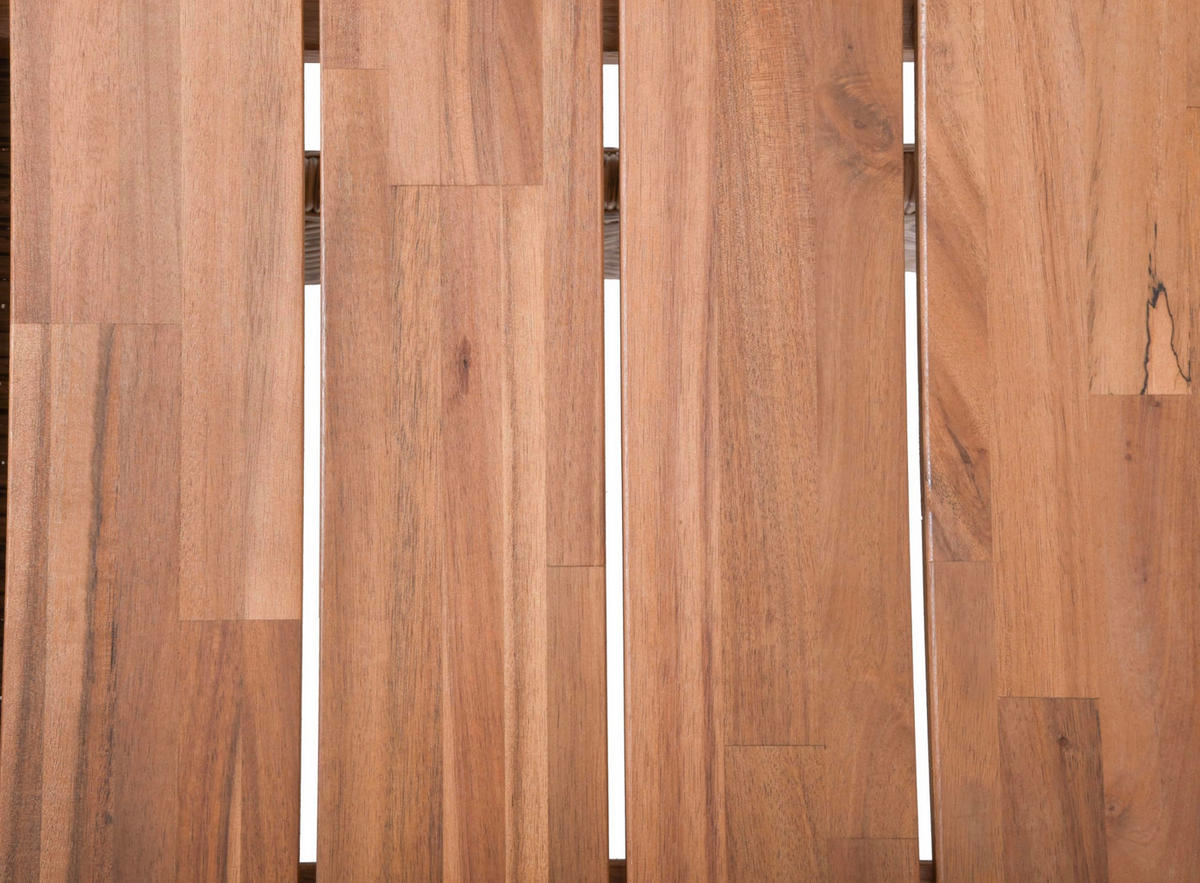 GARTENTISCH Essen 180 cm Weidenbraun Terrassentisch - Braun, Holz (90/180/75cm) - DELUKE