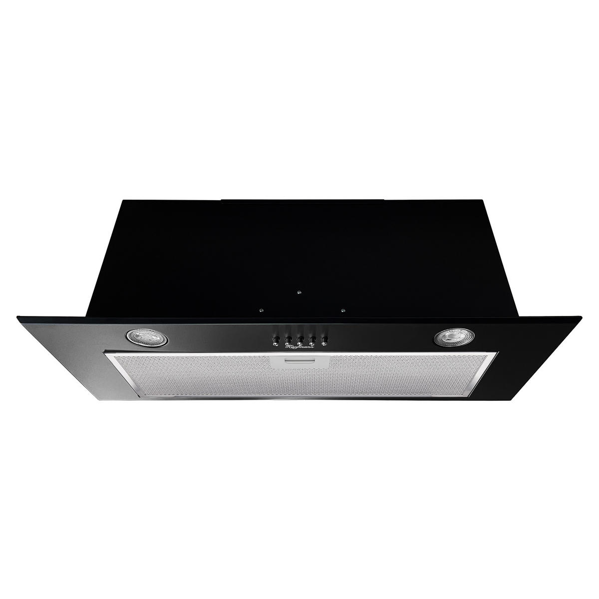 DUNSTABZUGSHAUBE Fenix 70 BL, 3 Stufen, Schwarz, 70 cm, 1000m³/h - Schwarz, Metall (70/21.7/27cm) - Kaufmann