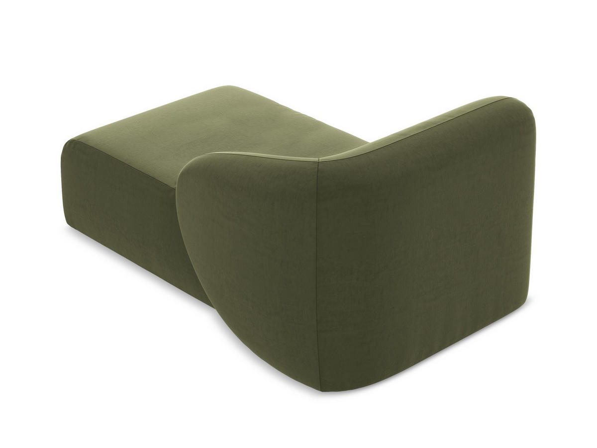 SOFAELEMENT Chenille Stoff Grau - Hellgrau/Schwarz, Holzwerkstoff/Kunststoff (70/75/94cm) - Makamii