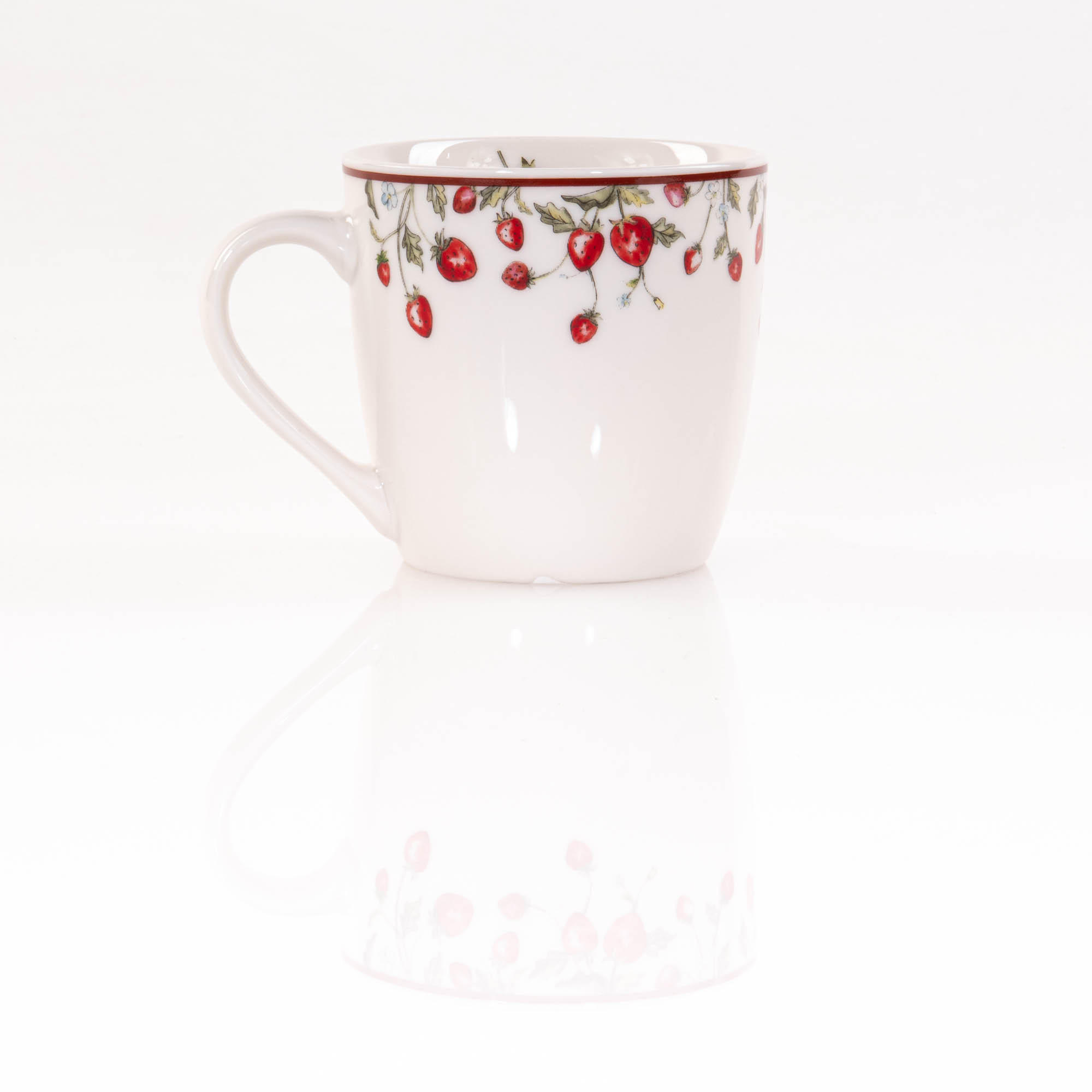 TEETASSE Emily 250 ml - Weiß, Keramik (12L) - Boltze Home