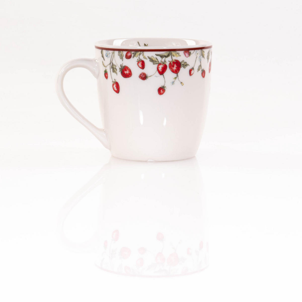 TEETASSE Emily 250 ml - Weiß, Keramik (12L) - Boltze Home