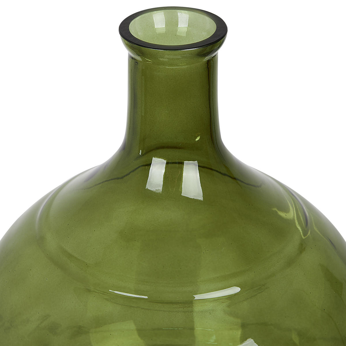 BLUMENVASE Glas grün Achaar - Grün, Glas (34cm) - Beliani