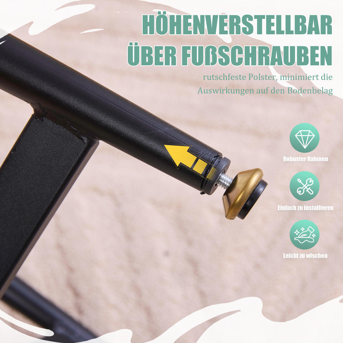 BEISTELLTISCH Natur 55/55/60 cm - Naturfarben, Holzwerkstoff (55/55/60cm) - PANGIVO