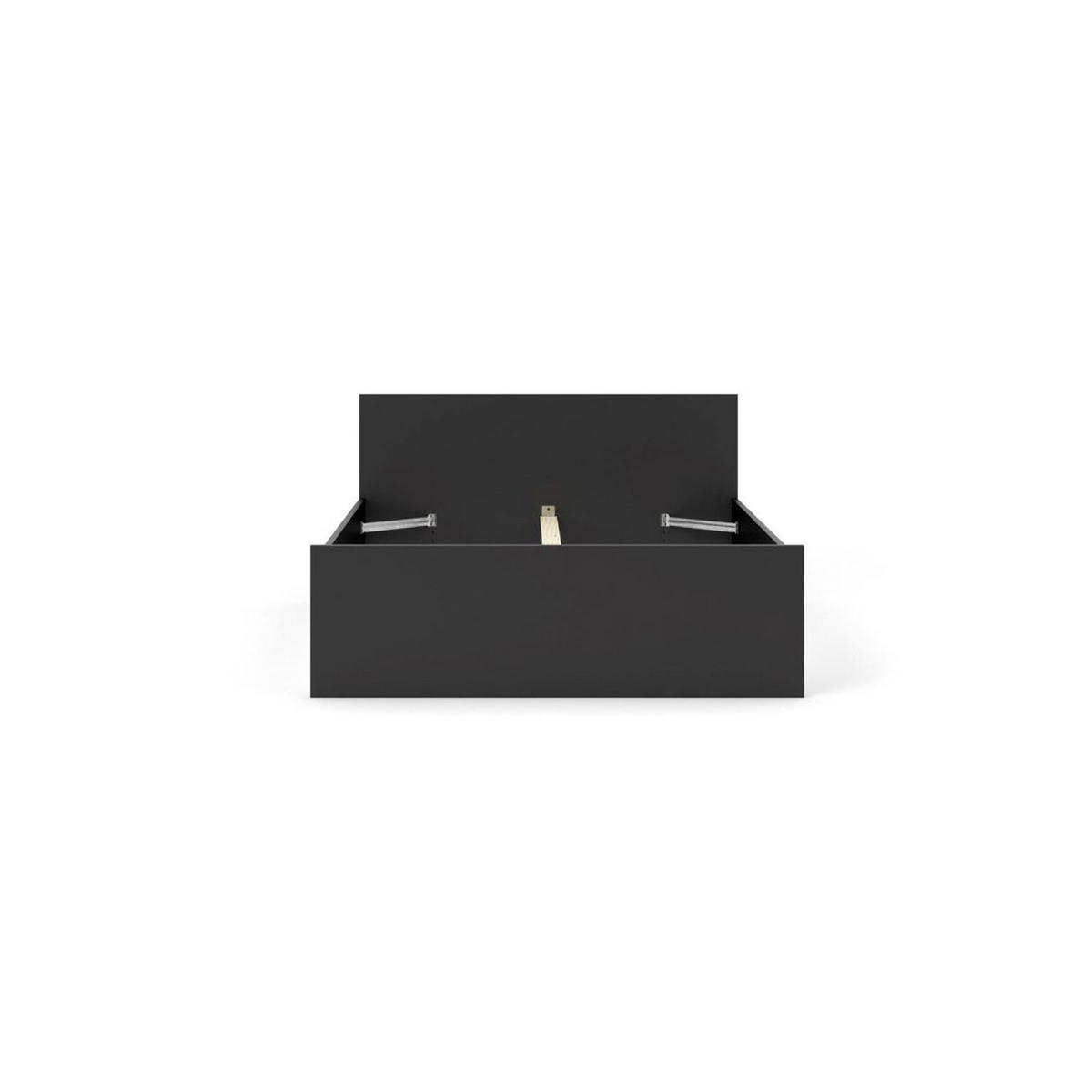 BETT Schwarz - Schwarz, Holzwerkstoff - ebuy24