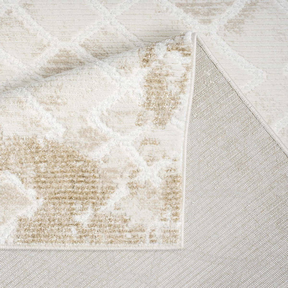 KURZFLOR-TEPPICH Antik 215 Creme 200x290 cm - Creme, Textil (200/290cm) - carpet city