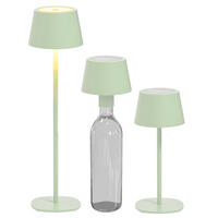 LED Tischlampe 3 in 1 Hellgrün max. 45cm hoch - Hellgrün, Metall (11/11/45cm) - Northpoint