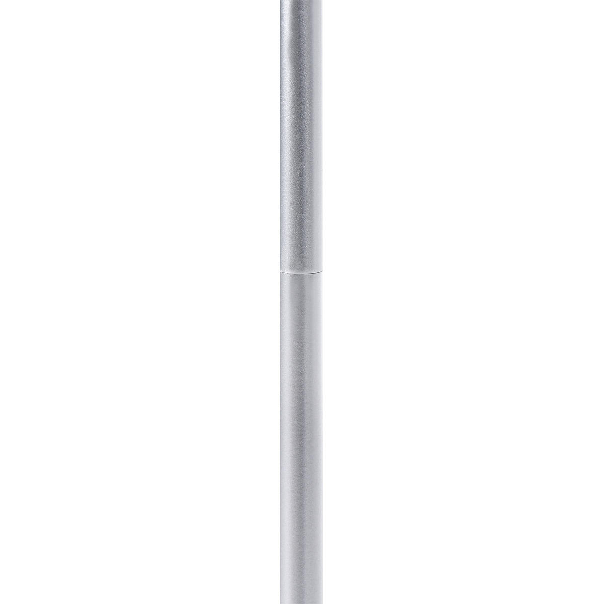 VĚŠÁK NA OBLEČENÍ Stříbrný Thompson - světle hnědá, kov (40/130/30cm) - Beliani