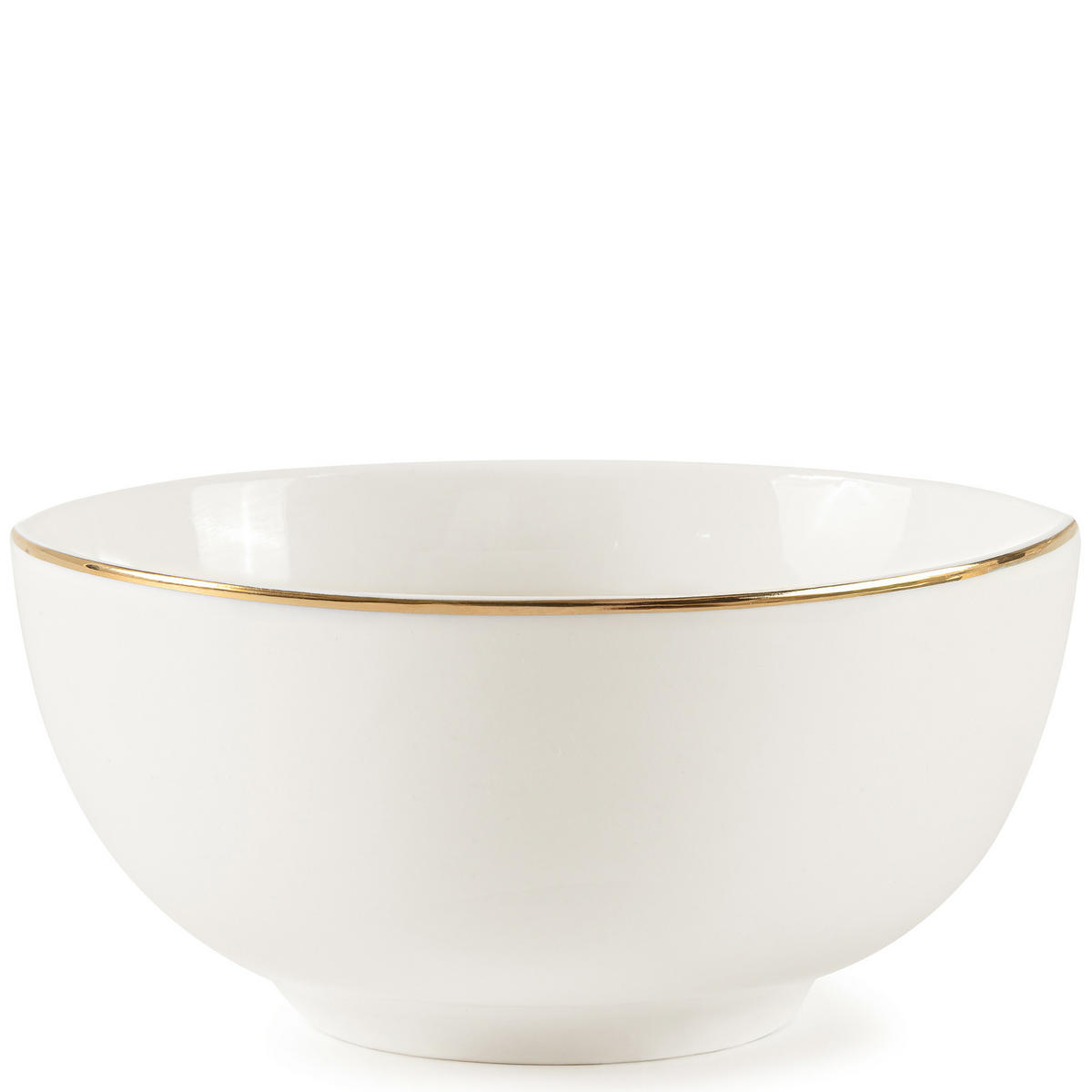 FRÜHSTÜCKSGESCHIRRSET AD BELLA, 20-tlg - Ecru/Goldfarben, Keramik (20/12.5/20cm) - KONSIMO®