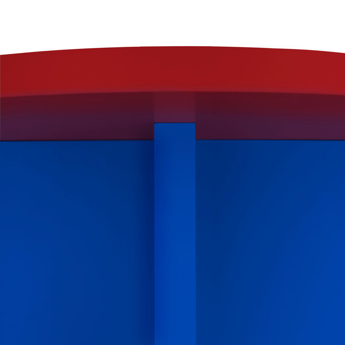 BARTISCH rund 60 cm Flame und Pruss CHINCHIN - Hellblau, Holzwerkstoff (60/60/105cm) - RNT By Really Nice Things