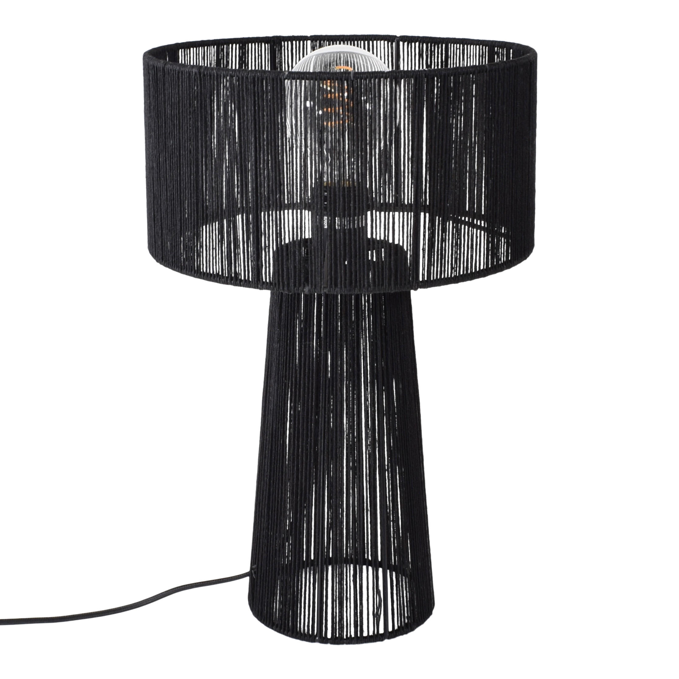 TISCHLAMPE Diro - Schwarz, Metall (30/30/43cm) - Urban Interiors