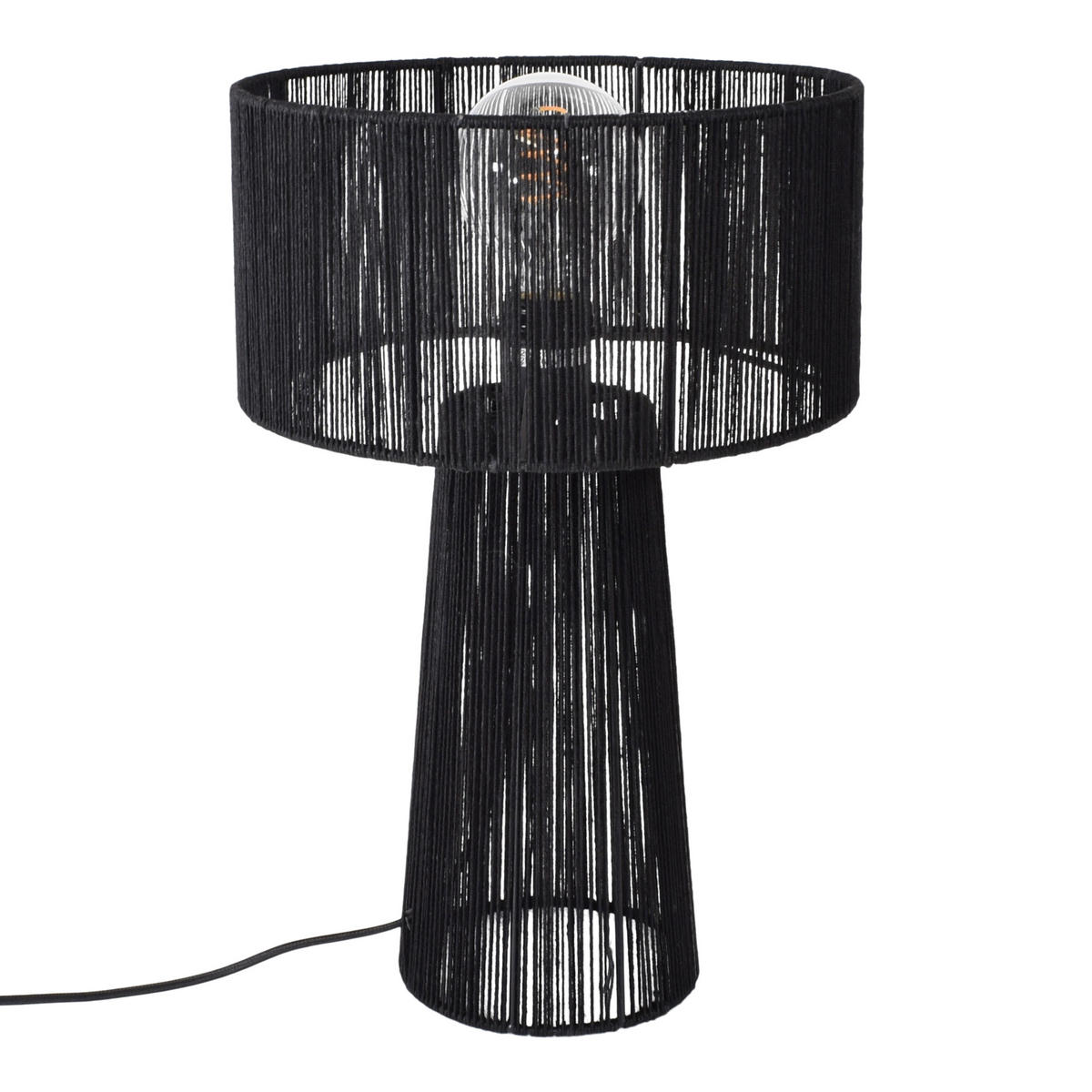 TISCHLAMPE Diro - Schwarz, Metall (30/30/43cm) - Urban Interiors
