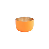 TEELICHTHALTER Madras S, Eisen, Neon Orange, 5 cm - Orange, Metall (5cm) - Gift Company