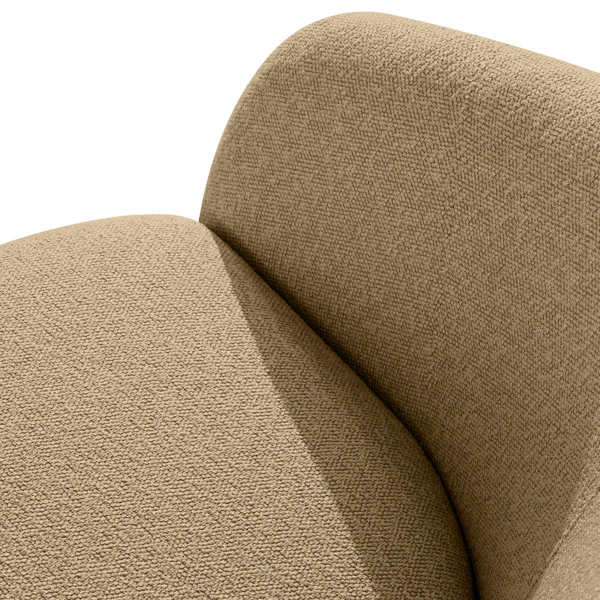 GARTENSOFA SOLIS Loungesofa, - Beige, Textil/Metall (118/76/66cm) - KONSIMO®