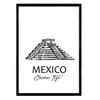 POSTER Städte Denkmäler Mexiko A4 Rahmenlos - Klar, Papier (29.7/5/21cm) - Nacnic