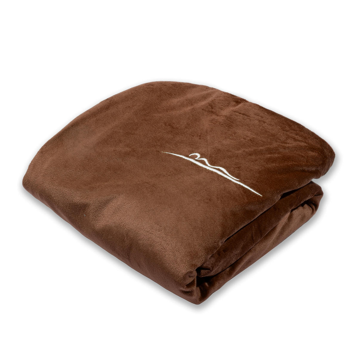 ERSATZBEZUG für das KomfortKissen - Mikroplüsch - Braun, Textil (100/150cm) - KomfortKissen