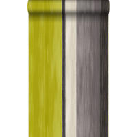 TAPETE Streifen 53 cm x 10.05 m - Gelb, Papier (53/1000cm) - Origin Wallcoverings