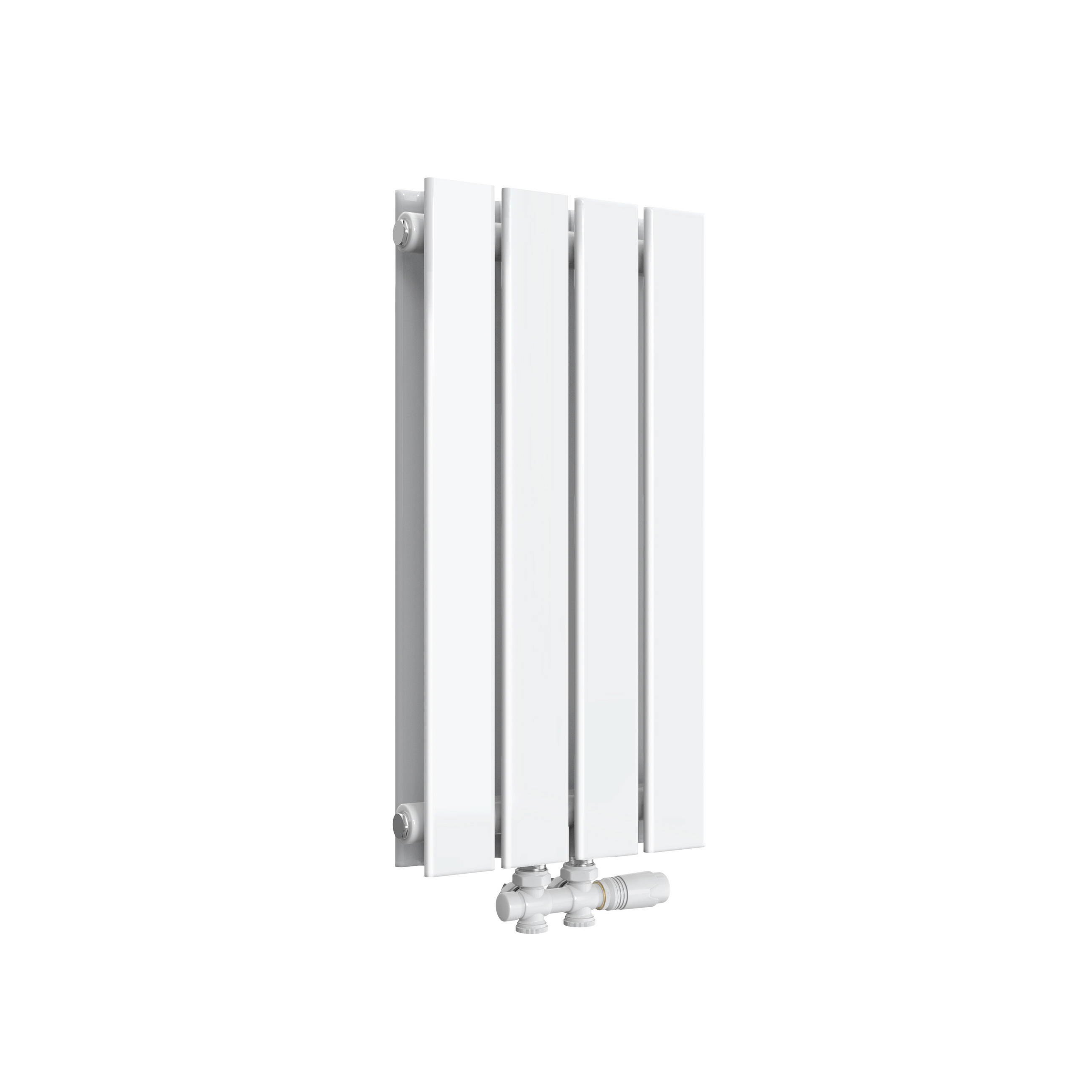 HEIZKÖRPER Flachheizkörper Weiß 60/30/6,3 cm - Weiß, Metall (30/60/6.3cm) - EMKE