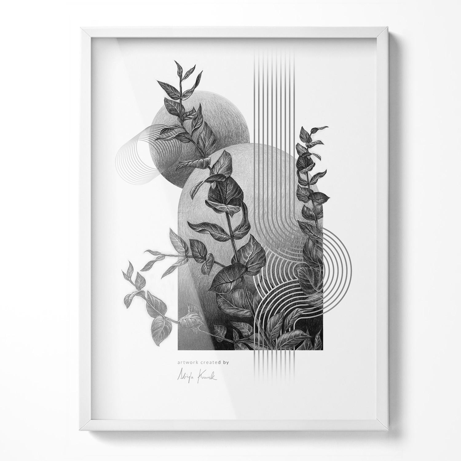 BILDERRAHMEN - Weiß, Kunststoff (60/80/1.5cm) - Wallfluent