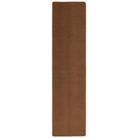 TREND VELOURS LÄUFER TEPPICH JOY - Braun, Textil (80/240cm) - Snapstyle