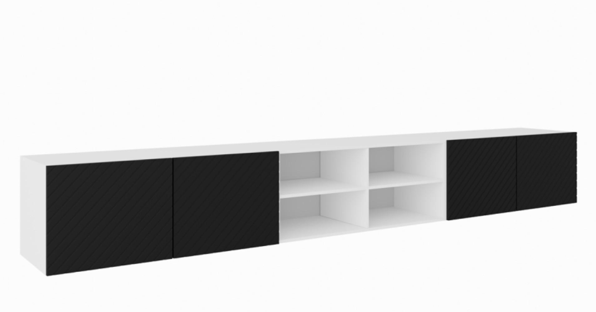Sepro Meble Tv-Schrank Schwarz 300x41x40 cm